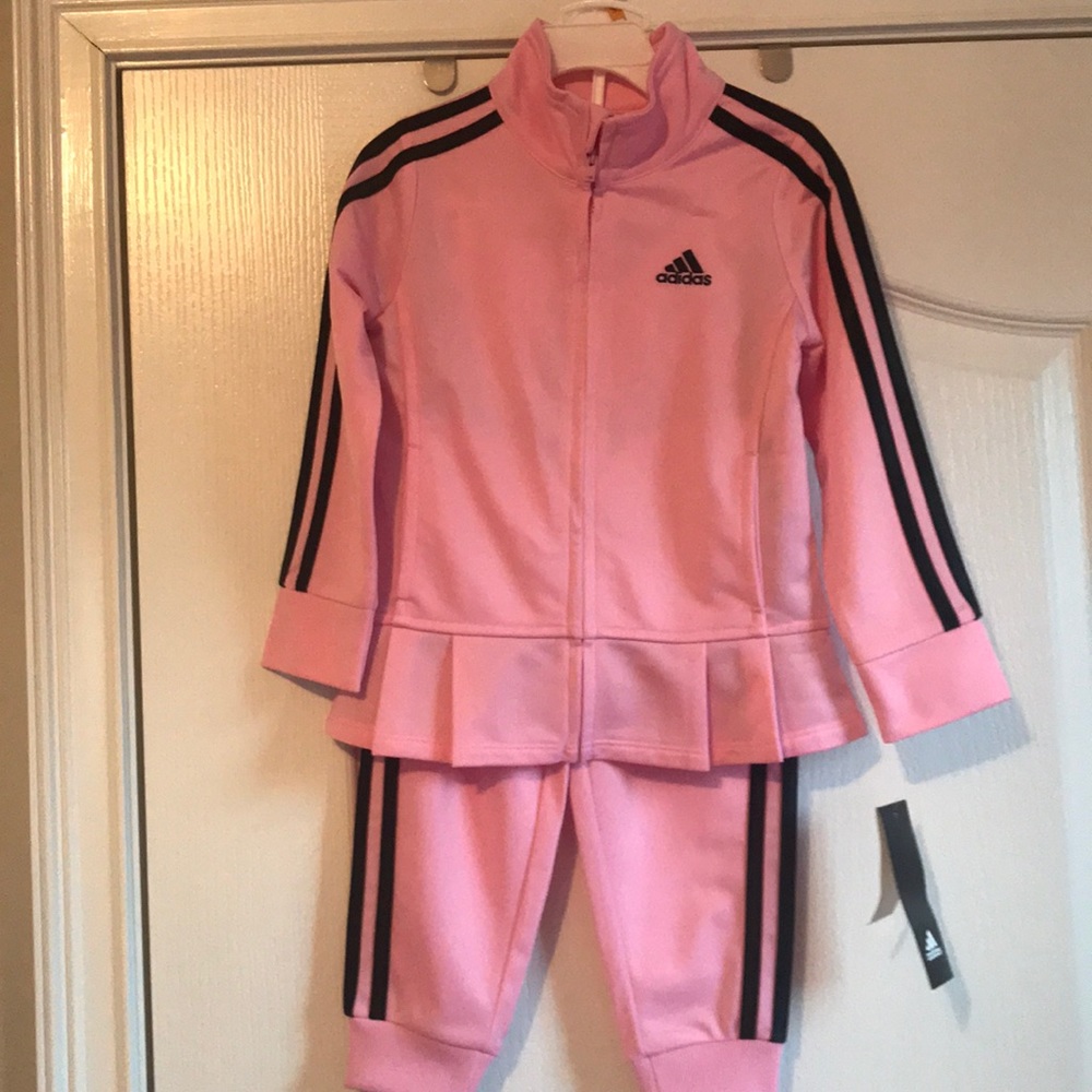 Adidas toddler track suit